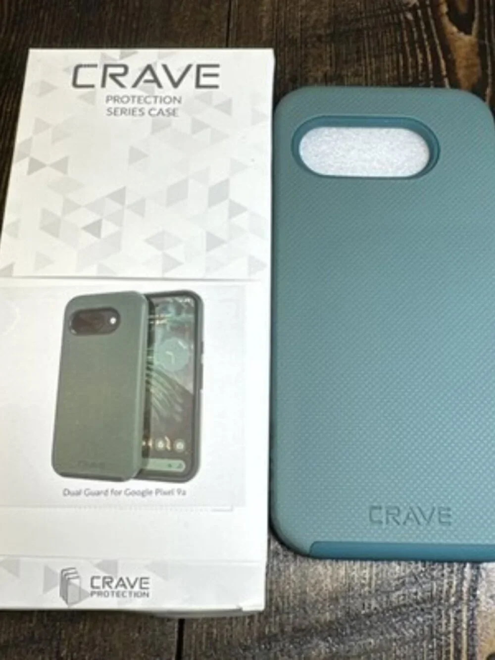 Crave Dual Guard Protection Google Pixel 9a Case Forest Green Shock Resistant